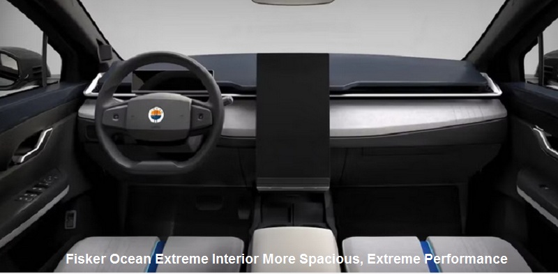 Fisker Ocean Extreme Interior More Spacious, Extreme Performance