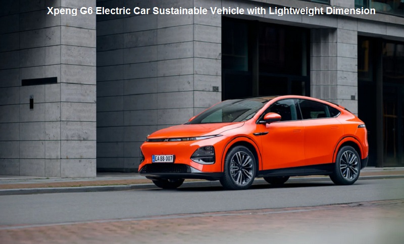 Xpeng G6 Electric Car Sustainable Vehicle with Lightweight Dimension